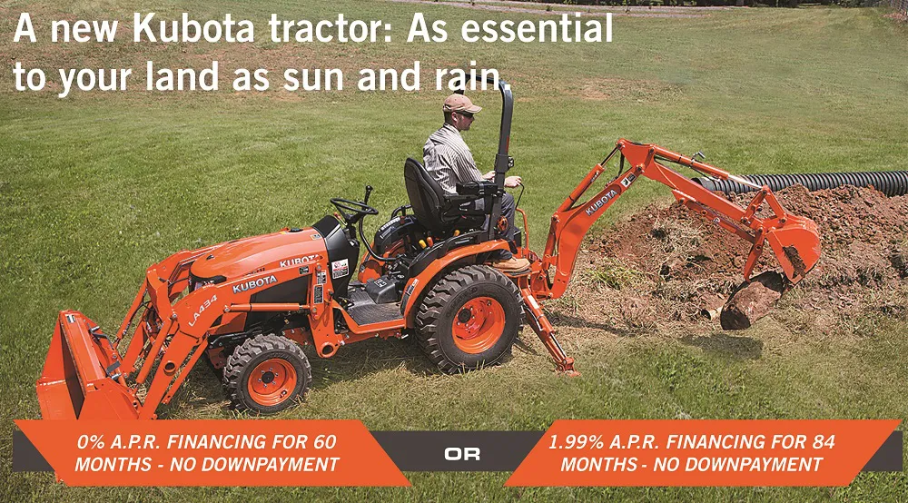 Home Townline Equipment Kubota dealer in NH and VT