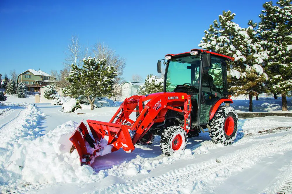 Winter Solutions The Kubota B2650 Compact Tractor Townline Equipment