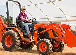 Kubota compact tractors