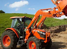 Kubota M6060 utility tractors