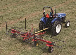 New Holland rotary tedders