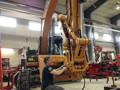 Townline Equipment in shop service