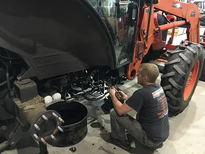 Townline Equipment in shop service