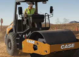Case SV208 single drum rollers
