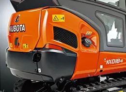 Kubota K018 compact excavators