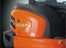 Kubota KX057 compact excavators