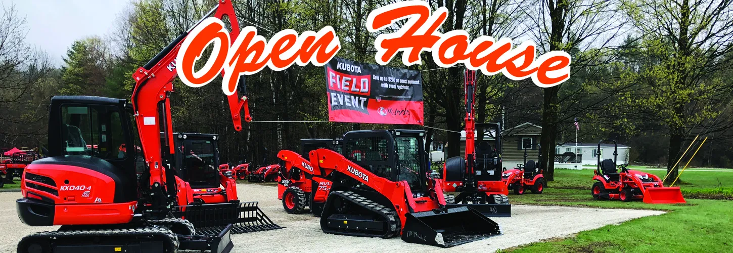 Open House Pittsford, VT Townline Equipment Kubota dealer in NH, VT